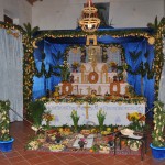 Partanna, Altare di S. Giuseppe alla Villa Lentini allestito dalla Pro Loco