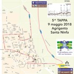 Giro d'Italia - Il percorso di Partanna