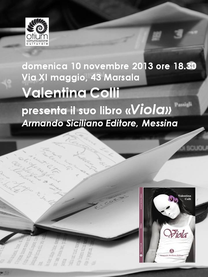 Valentina Colli presenta il suo libro “Viola”