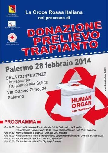 Convegno “La Croce Rossa Italiana nel processo di donazione, prelievo e trapianto”