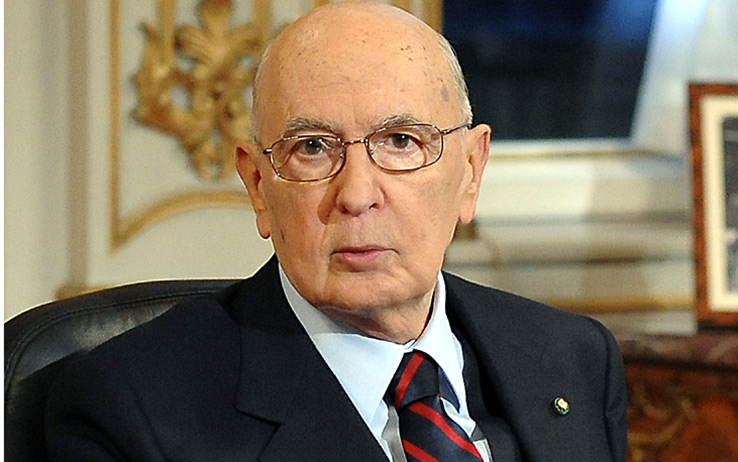 Registro per le condoglianze al Presidente emerito Giorgio Napolitano