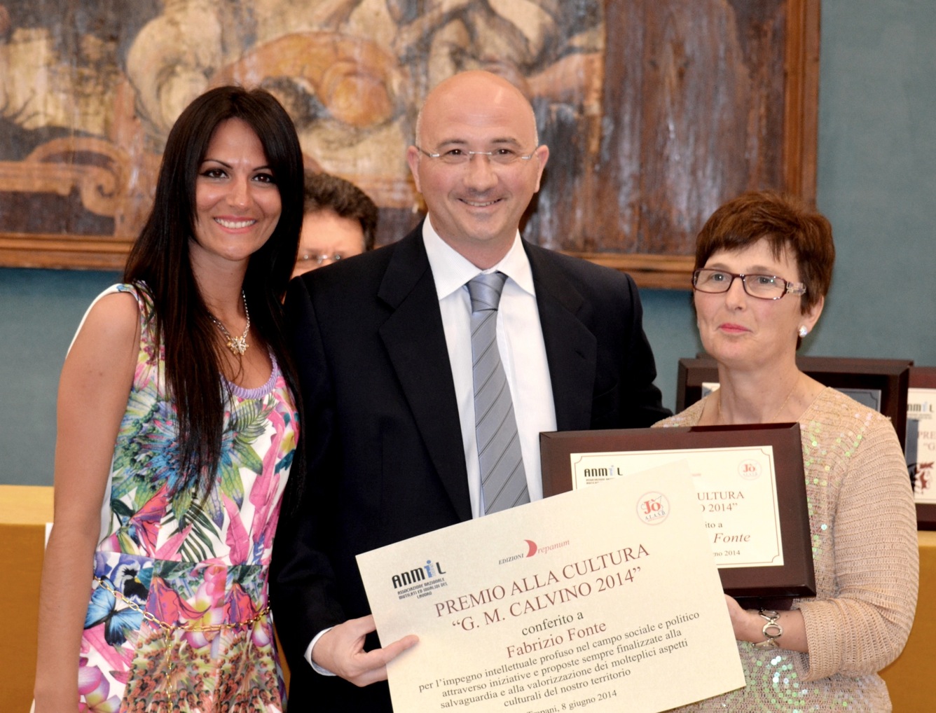 Premio alla Cultura Calvino 2014 a Fabrizio Fonte