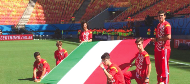 Rosario Noto portabandiera dell’Italia ai mondiali di calcio