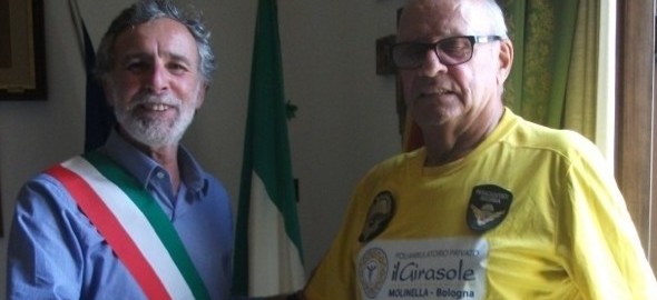 Alessandro Bellièr, maratoneta di 81 anni a Menfi