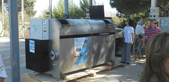 Inaugurato a Favignana l’impianto di compostaggio donato al Comune dall’ENEA
