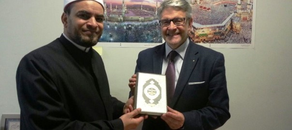 Tumbiolo incontra l’Imam della Grande Moschea di Roma