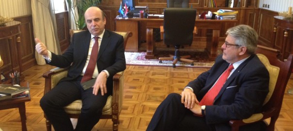 Tumbiolo in Albania incontra il Ministro dell’Agricoltura e Pesca ed il Vice Ministro dell’Istruzione