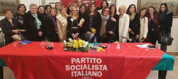 Lucia Bono nominata coordinatrice delle donne socialiste