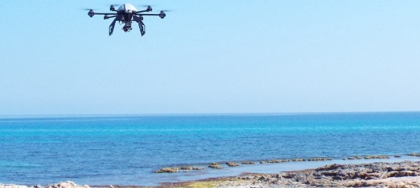 Droni per il monitoraggio dell’area marina protetta