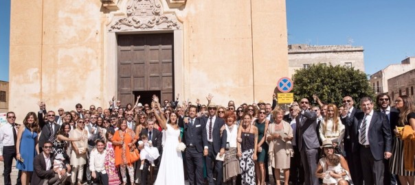 Una grande festa a Favignana per il matrimonio di due romani