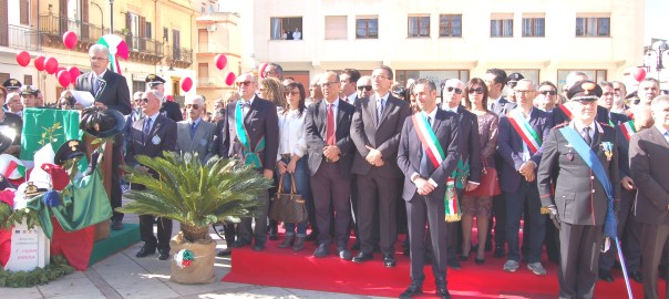 A Ribera la Festa provinciale dell’Unità Nazionale e delle Forze Armate