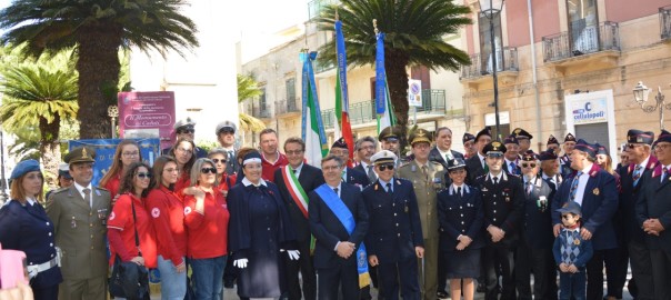 A Castelvetrano si è celebrata ieri la Festa dell’Unità Nazionale e la Giornata delle Forze Armate