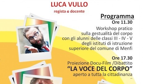 Evento-spettacolo del regista, attore e docente Luca Vullo