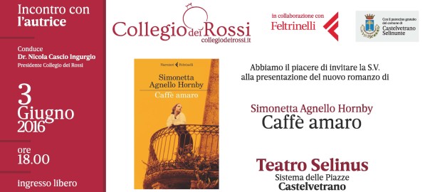 Presentazione del romanzo “Caffè Amaro” di Simonetta Agnello Hornby