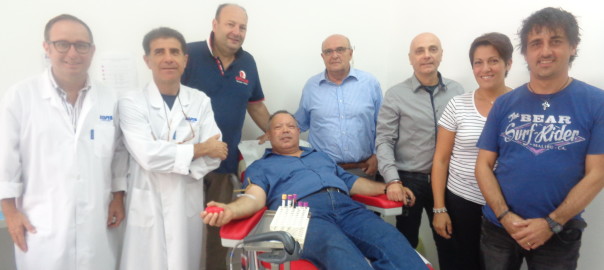Il partannese Vito Zarzana raggiunge 80 donazioni di sangue
