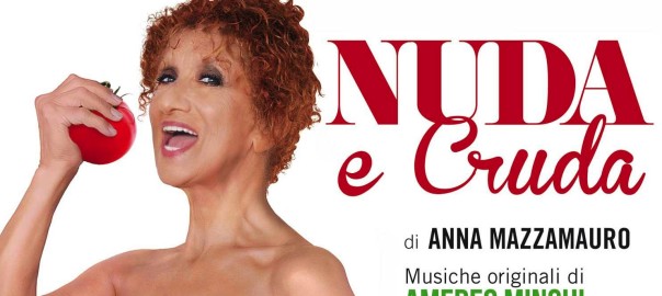 Anna Mazzamauro con “Nuda e Cruda” apre BaluArte al Teatro “Sollima”
