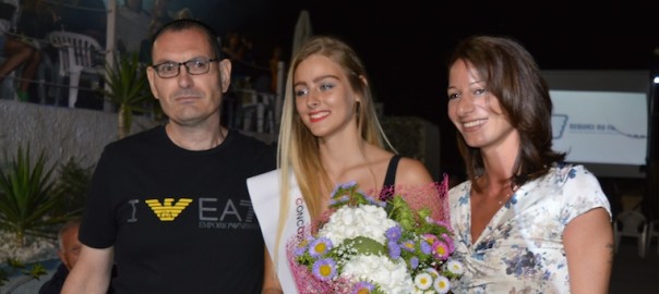 Kamila Ribak al concorso di Miss Oltreoceano