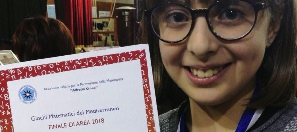 Alunna partannese in finale nazionale ai giochi matematici del Mediterraneo