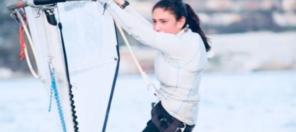 Windsurf – Gaia Busetta, atleta di punta della Società Canottieri Marsala, sul podio del Trofeo velico Techno293