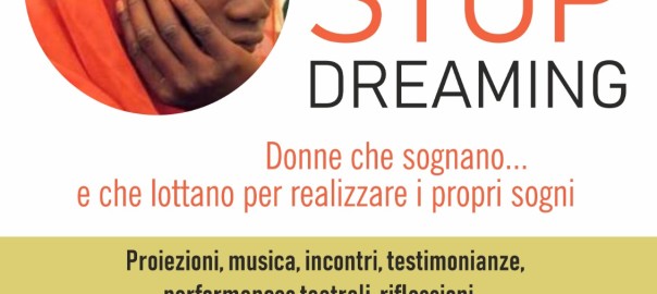 Donne che sognano… e che lottano per realizzare i propri sogni: l’8 marzo a Paceco l’iniziativa “Never Stop Dreaming”