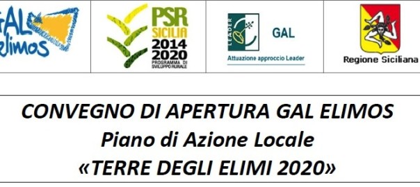 Convegno di apertura Gal Elimos Piano di Azione Locale «Terre Degli Elimi 2020»
