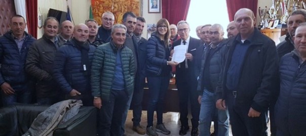 Partanna, Catania incontra i lavoratori forestali e i sindacati di categoria