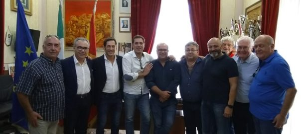 Partanna, delegazione del Comune di Castenaso in visita al Palazzo municipale
