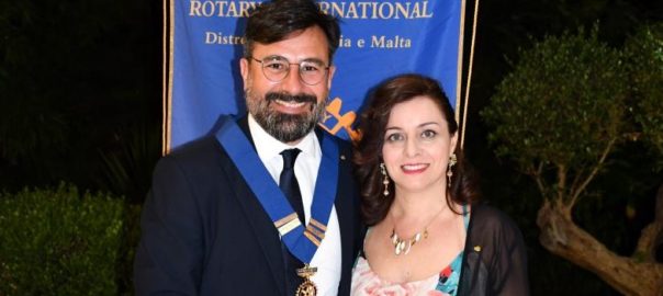 Passaggio della Campana del Rotary Club Partanna. Tommaso Masanelli è il nuovo presidente