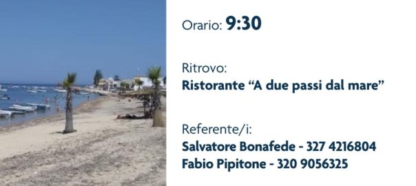 Domani a Petrosino “Plastic Free” per ripulire dalla plastica il litorale