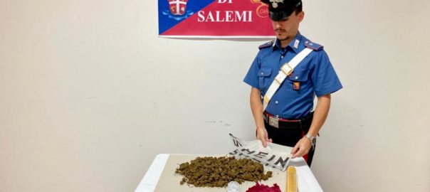 Arrestato un 35enne: era in possesso di quasi mezzo chilo di marijuana
