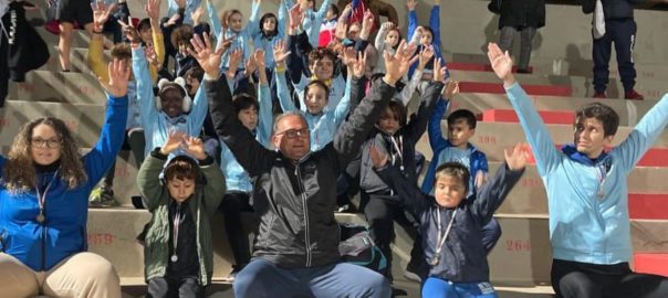 Campionati provinciali di atletica leggera per la prima gara della stagione su pista
