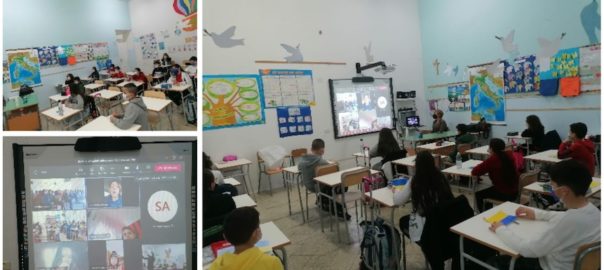 Le classi della Scuola Primaria e Secondaria dell’I.C. “Radice – Pappalardo” ascoltano l’emozionante storia di Irina Risha Pysareva