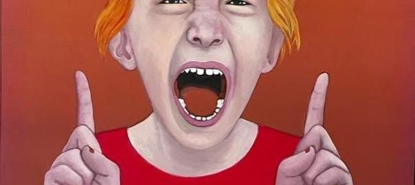 “Quando la paura mangia l’anima”: le urla dei bambini e la natura nelle tele di Valentina De Martini, per il restart della galleria Artètika