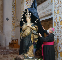 Presentato il restauro della Statua del ‘700