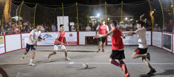 Street Soccer in gabbia