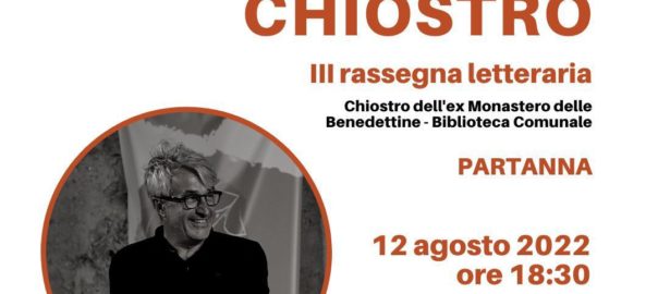 Alle 18,30 di oggi continua la Rassegna “Letture nel Chiostro” con Francesco Bozzi