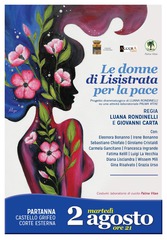Stasera sarà presentato lo spettacolo “Le donne di Lisistrata per la pace”