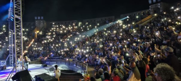 Grandissimo successo di pubblico al concerto di Fiorella Mannoia