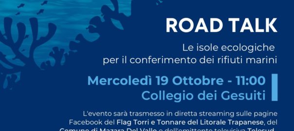 A Mazara il terzo appuntamento con i road talk sulle isole ecologiche per il conferimento dei rifiuti marini