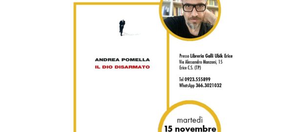 Andrea Pomella presenterà “Il dio disarmato”, un romanzo sulla strage di via Fani