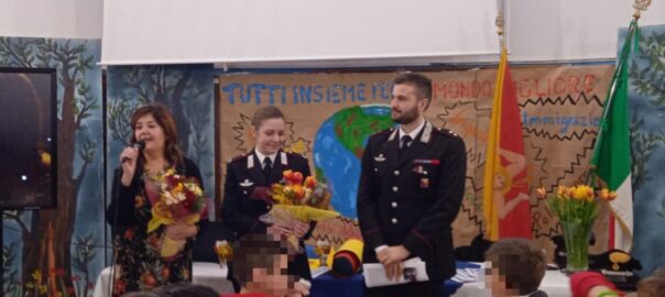 I Carabinieri incontrano i ragazzi della scuola Eugenio Pertini
