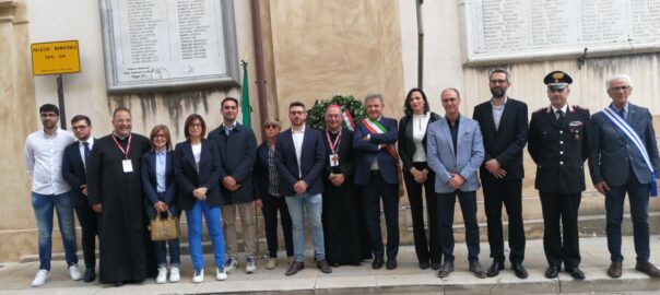 Commemorata la Festa della Repubblica dal nuovo sindaco Francesco Li Vigni