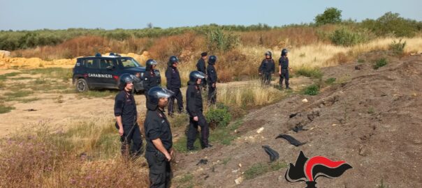 Continuano i controlli dei Carabinieri tra ex cementificio e ex oleificio