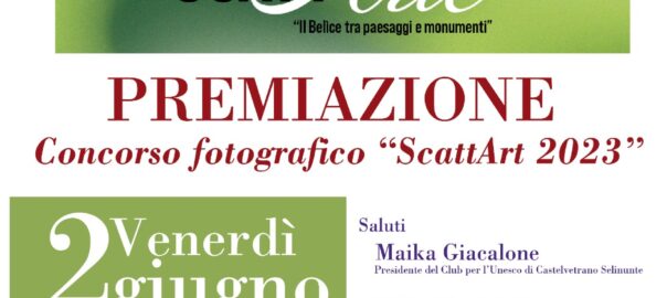 Si terrà domani a Partanna la cerimonia di Premiazione del concorso fotografico: “ScattArte: il Belice tra paesaggi e monumenti”