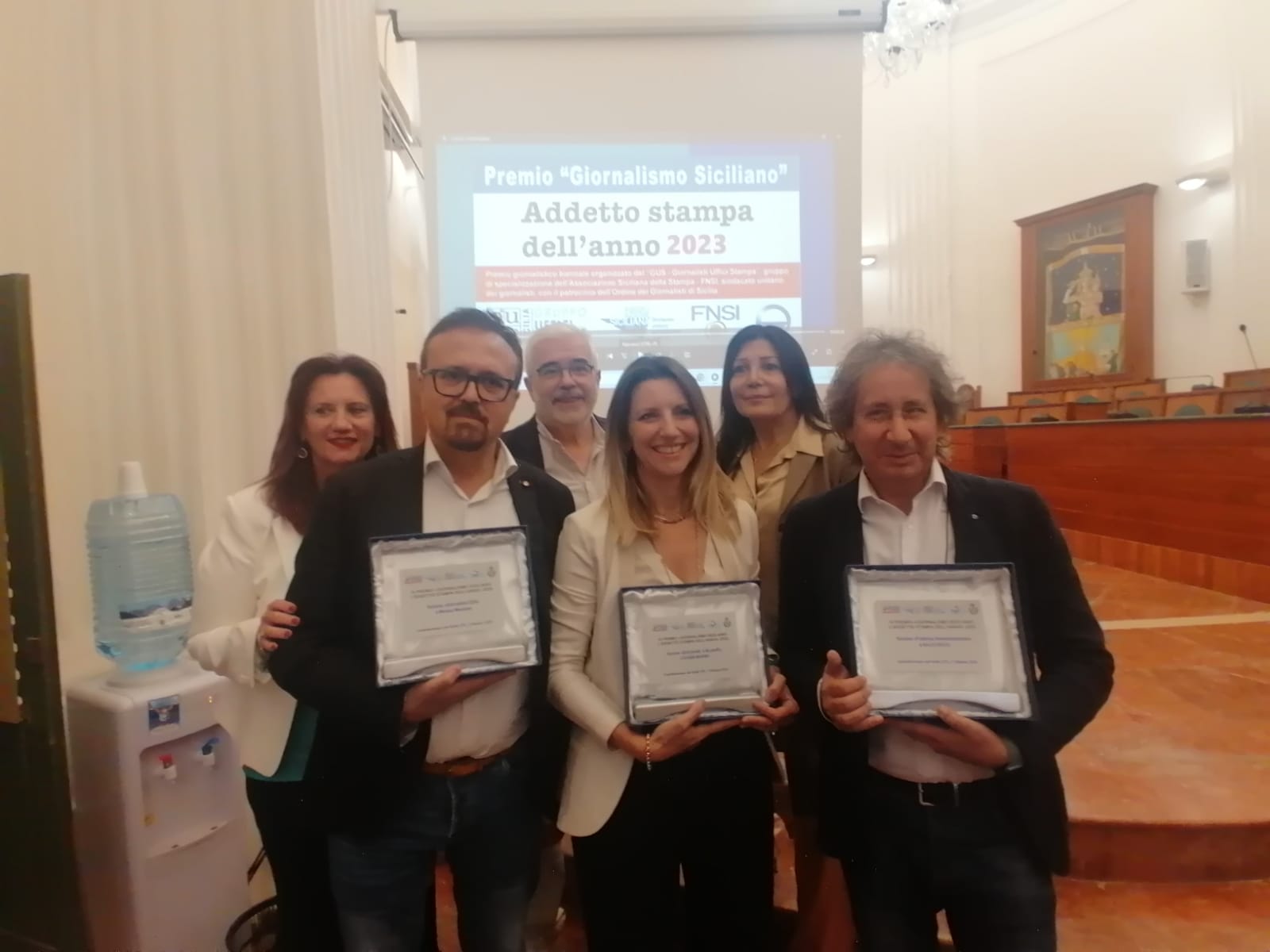 Premiati dal Gus Sicilia gli addetti stampa dell’anno