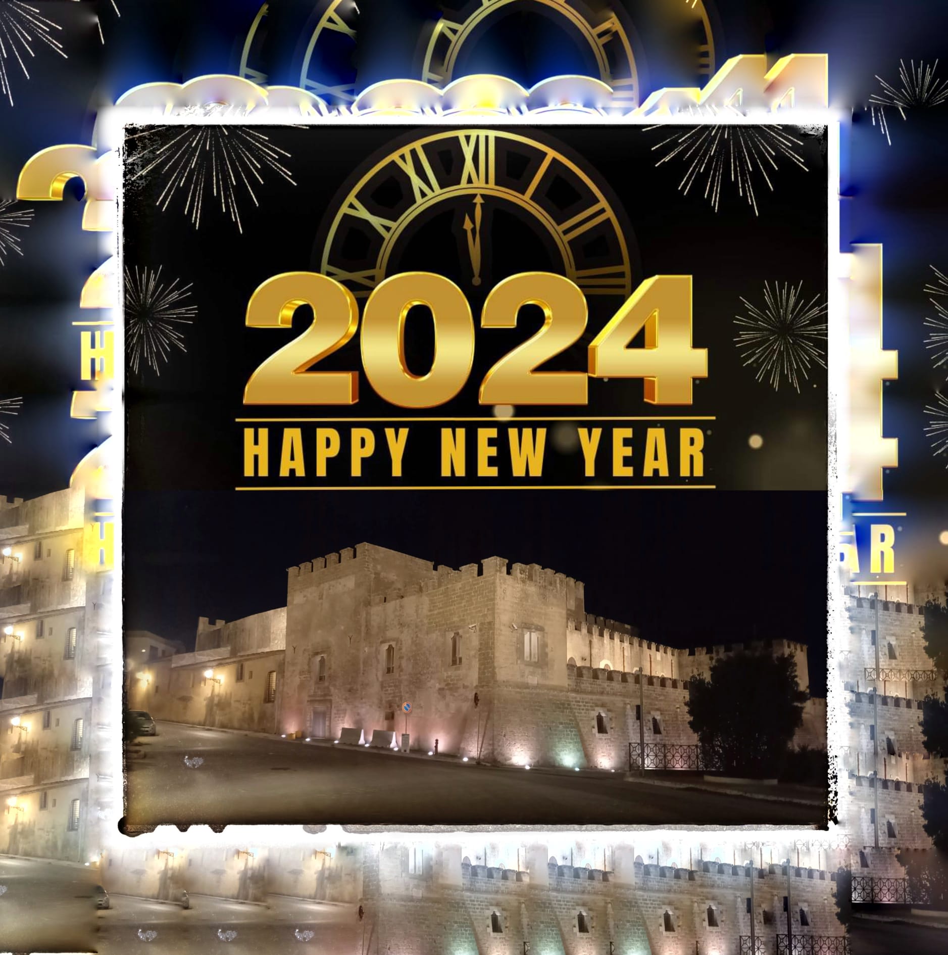 Gli auguri di buon 2024 a tutti i lettori/followers del giornale Kleos
