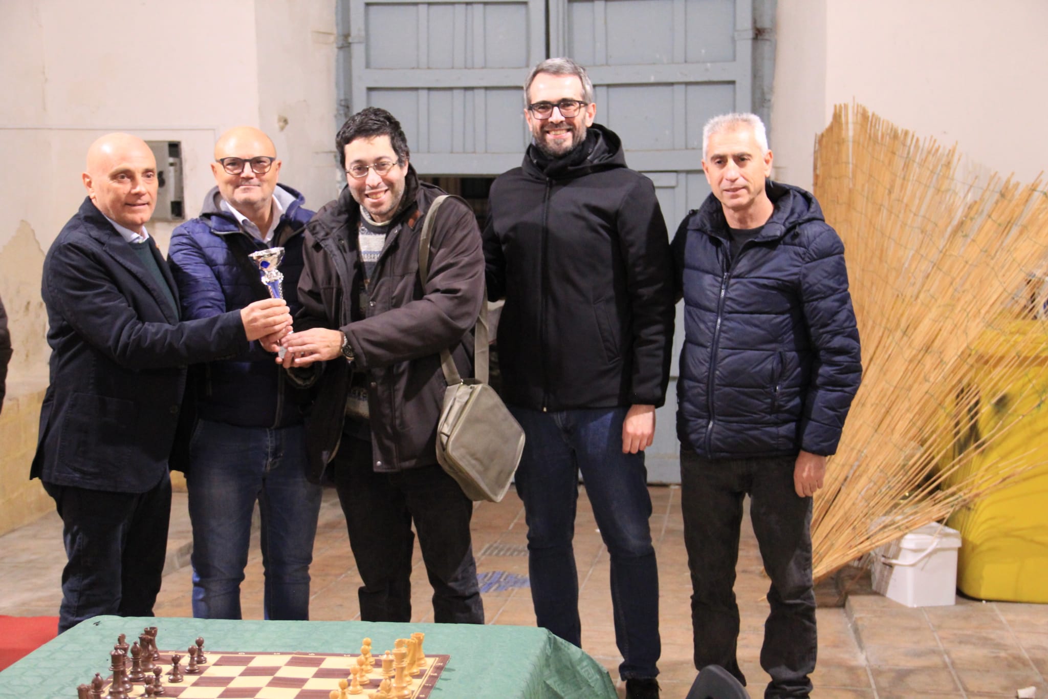 Sergio Pandolfo vince il primo torneo di scacchi natalizio