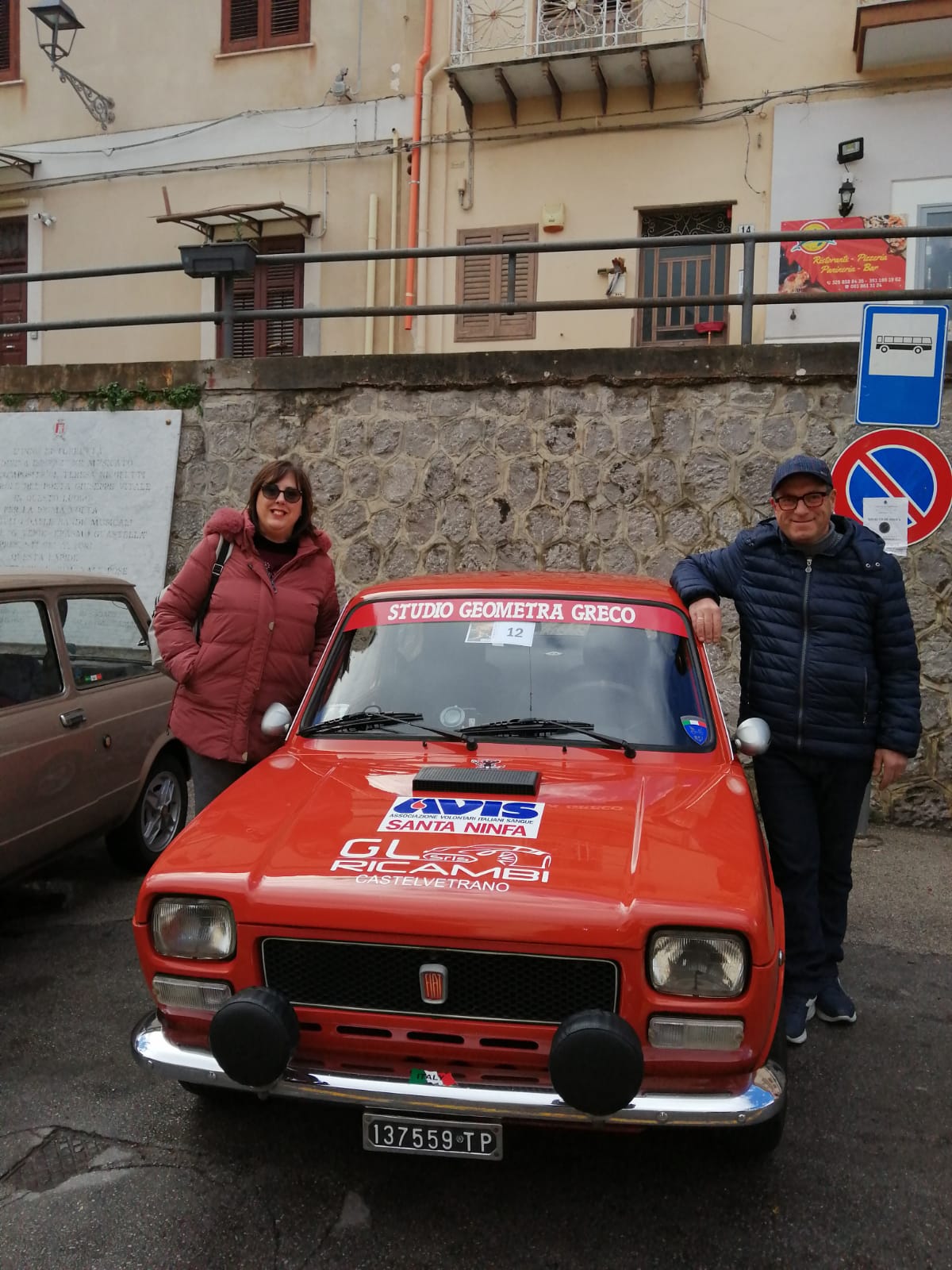Gara automobilistica “Capaci-Torretta Classic”. Vittoria in trasferta per l’equipaggio partannese composto dal pilota Pietro Amari
