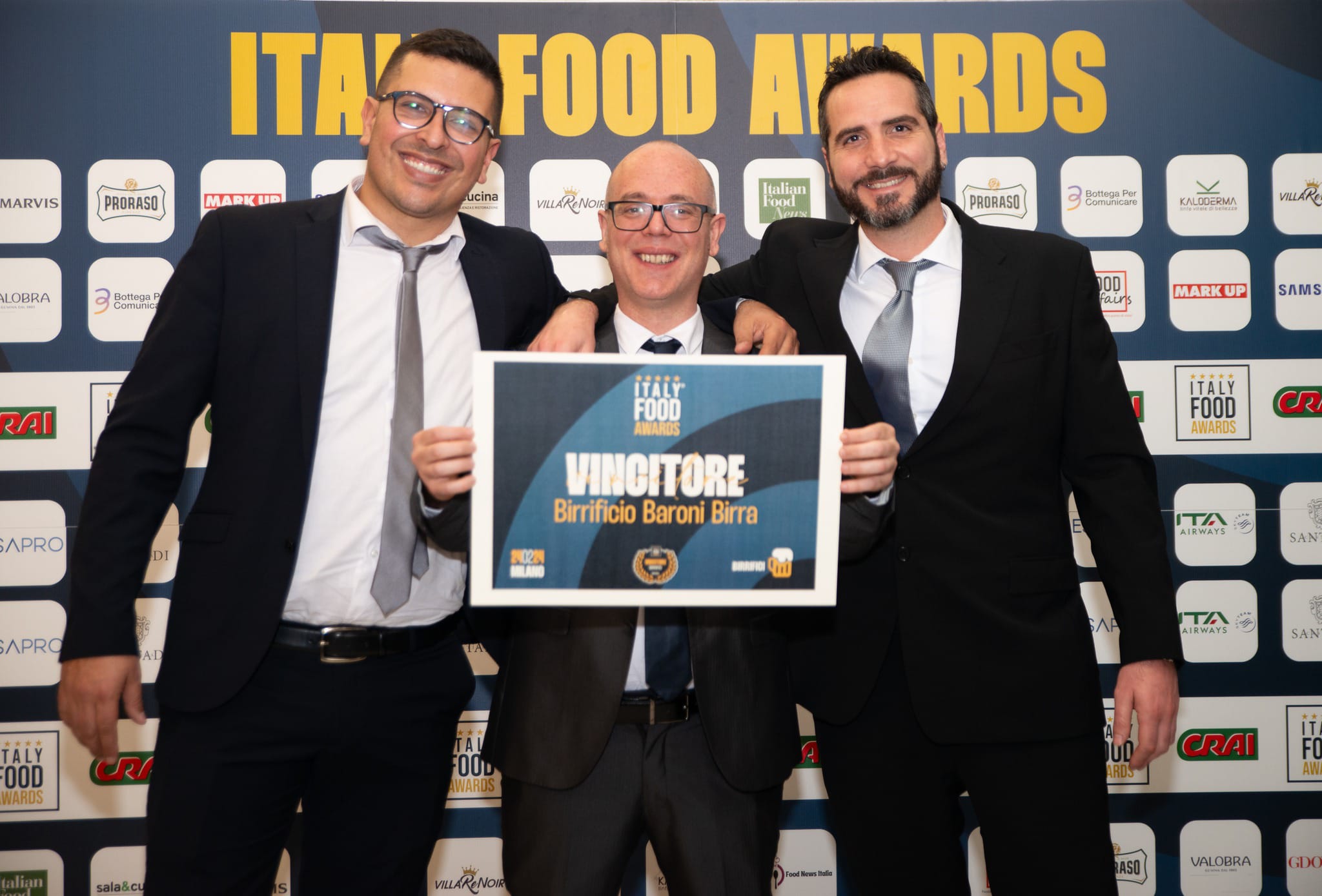 Italy Food Awards 2024: e’ trapanese il miglior birrificio artigianale d’italiano e di Sicilia
