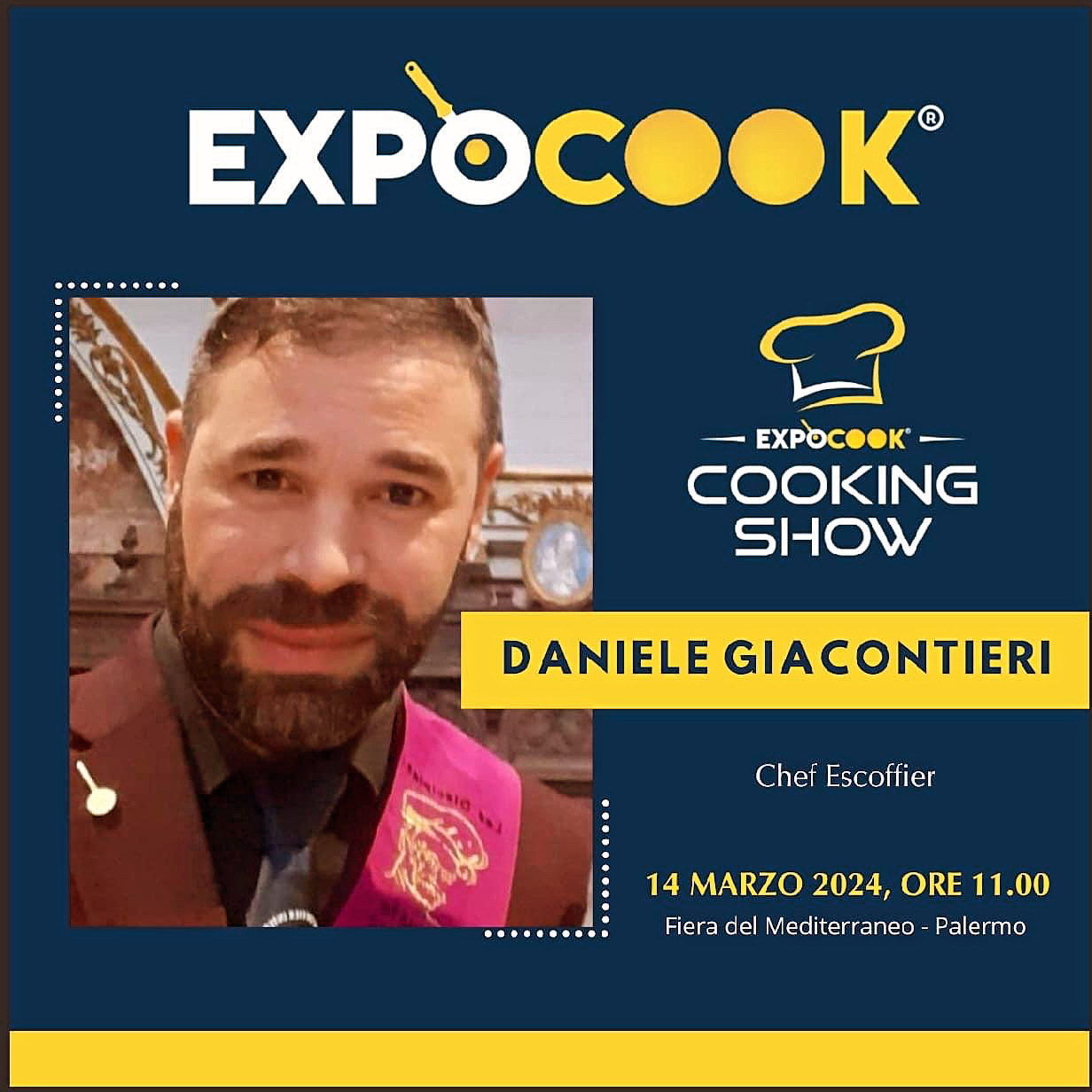 Il partannese Daniele Giancontieri all’ExpoCook il 14 marzo prossimo